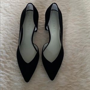One State black heels.